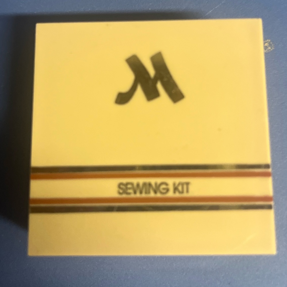 Ephemera - Vintage Marriott Plastic Sewing Kit